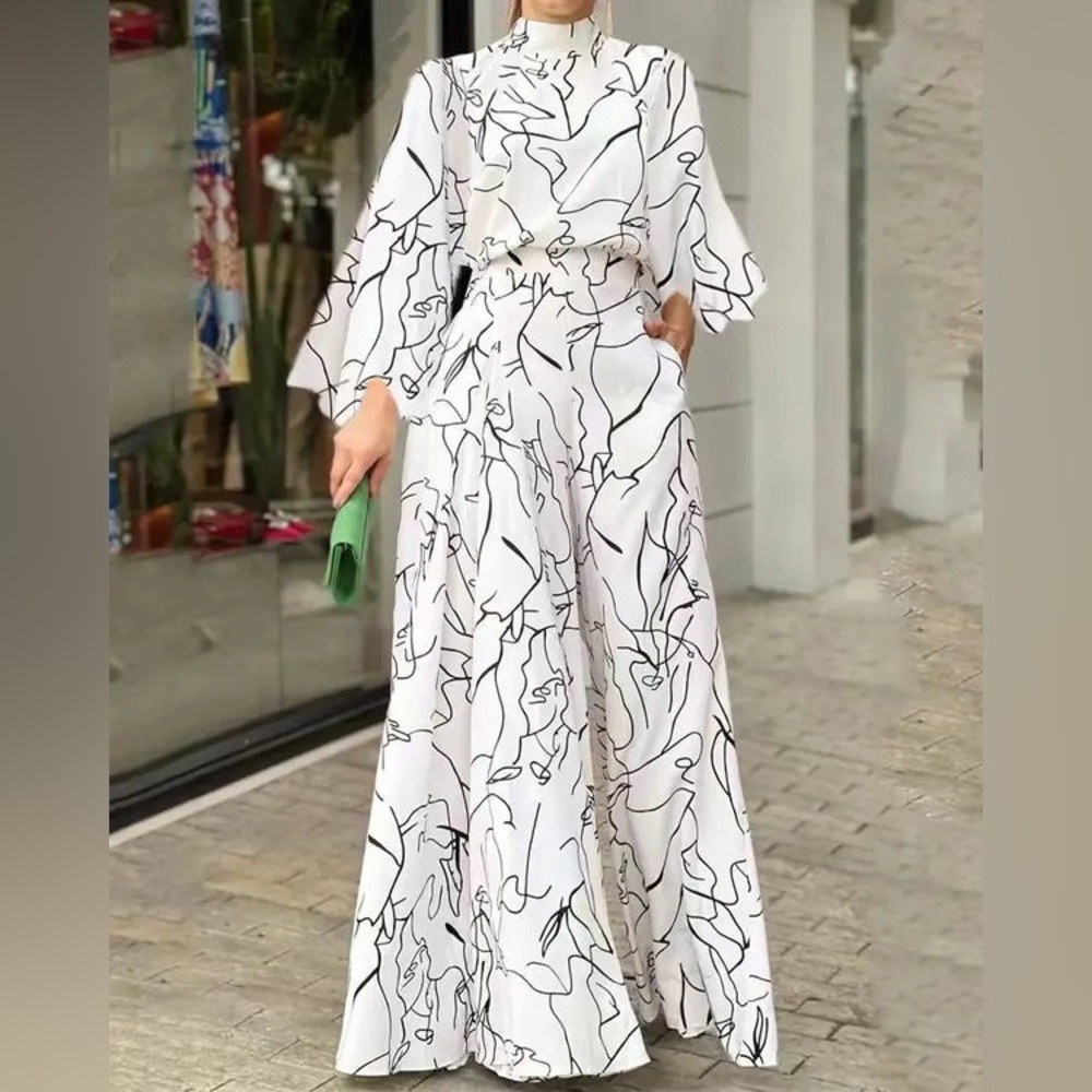 Monochrome Jumpsuit
